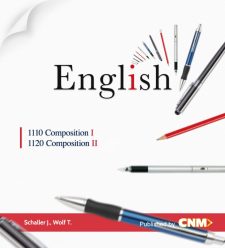 English 1110 and 1120 Central New Mexico Community College book cover